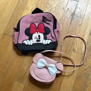 Zara Minnie Mouse Bag Bundle